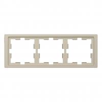 Рамка 3-постовая Schneider Electric Merten D-Life MTN4030-6533