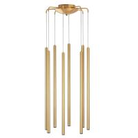 L8T747343 Люстра TUBO LED 40W 2560LM 25G ЗОЛОТО 4000K