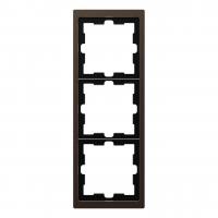 Рамка 3-постовая Schneider Electric Merten D-Life MTN4030-6552