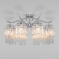 Потолочная люстра Eurosvet Sevilia 10119/8 хром/прозрачный хрусталь Strotskis