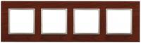 Рамка 4-постовая ЭРА Elegance 14-5304-08 Б0034585