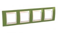 Рамка 4-постовая Schneider Electric Unica Хамелеон MGU6.008.566