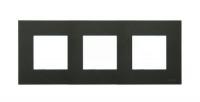 Рамка 3-постовая ABB Zenit антрацит 2CLA227300N1801