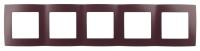 Рамка 5-постовая ЭРА 12 12-5005-25 Б0019422