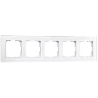 Рамка Werkel Favorit на 5 постов белый WL01-Frame-05 4690389061240