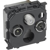 Розетка TV-R-SAT оконечная Legrand Celiane 067379