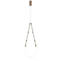 Подвесной светодиодный светильник Indigo Corda 14010/1P Brass V000062L