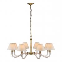 Подвесная люстра iLamp Amber YT2043-8 GD+Coffee