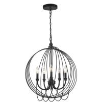 Подвесная люстра Toplight Dina TL1185H-05BK