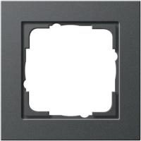Рамка 1-постовая Gira E2 антрацит 021123