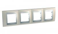Рамка 4-постовая Schneider Electric Unica Top MGU66.008.095