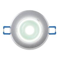 Светодиодный встраиваемый светильник (07621) Uniel 4500K ULM-R31-5W/NW IP20 Sand Silver
