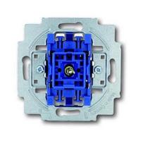 Выключатель одноклавишный двухполюсный ABB Impuls 10A 250V с подсветкой 2CKA001022A0656