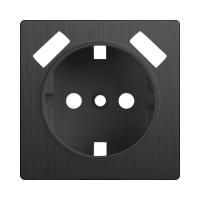 Накладка Werkel для розетки USB Графит рифленый WL04-USB-CP 4690389145964