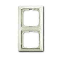 Рамка 2-постовая ABB Basic55 chalet-белый 2CKA001725A1512