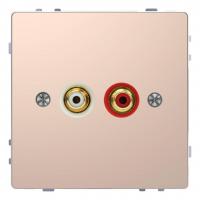 Аудиорозетка Schneider Electric Merten D-Life MTN4350-6051