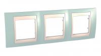 Рамка 3-постовая Schneider Electric Unica Хамелеон MGU6.006.570