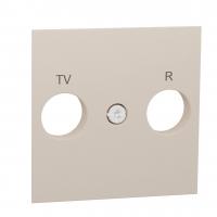 Лицевая панель TV/FM розетки Schneider Electric Unica New NU944044