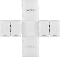 Коннектор X-образный для светодиодной ленты 5050SMD 12V Feron (10 шт) LD191 23138