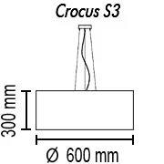 Подвесной светильник TopDecor Crocus Glade S3 01 09g Подвесной светильник TopDecor Crocus Glade S3 01 09g