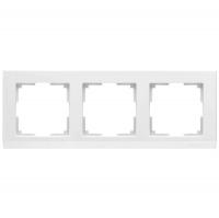 Рамка Werkel Stark на 3 поста белый WL04-Frame-03-white 4690389047121