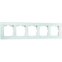 Рамка Werkel Favorit на 5 постов натуральное стекло WL01-Frame-05 4690389060205