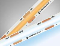 Светодиодная лента Ambrella Light 12W/m 480LED/m COB холодный белый 5M GS4703