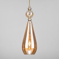 Подвесной светильник Eurosvet Ilario 50202/1 янтарный