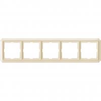 Рамка 5-постовая Schneider Electric Merten Antique/Artec MTN483544