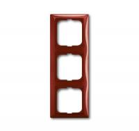 Рамка 3-постовая ABB Basic55 foyer-красный 2CKA001725A1518