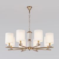 Подвесная люстра Eurosvet Caprera 60146/8 латунь