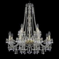 Подвесная люстра Bohemia Ivele 1410/8+4/240/h-74/G/V0300