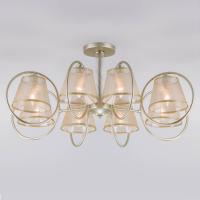 Потолочная люстра Eurosvet 60093/8 перламутровое золото