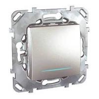 Выключатель одноклавишный с подсветкой Schneider Electric Unica MGU5.201.30NZD