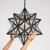 Люстра Black Star Clear Glass 50 См By Imperiumloft