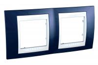 Рамка 2-постовая Schneider Electric Unica Хамелеон MGU6.004.842