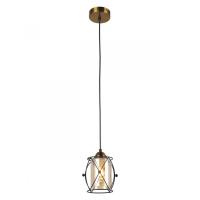 Подвесная люстра IMEX MD.1023-1-P-BK+GBR