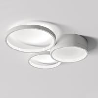 Потолочная Люстра В Виде Колец Twine 3 Rings White By Imperiumloft