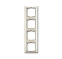 Рамка 4-постовая ABB Basic55 chalet-белый 2CKA001725A1514