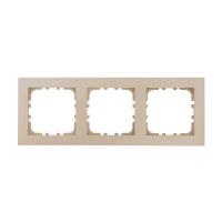 Рамка 3-постовая LK Studio (шампань) LK80 FLAT, 844306-1