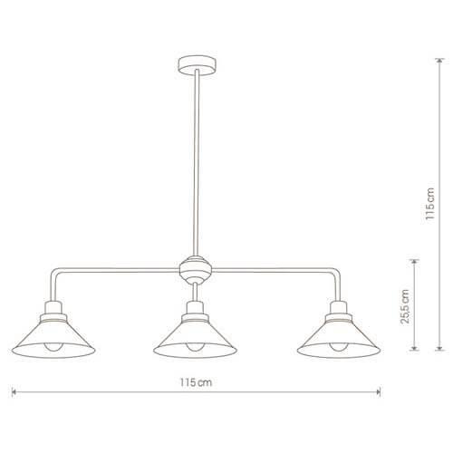 Подвесной светильник Nowodvorski Craft III 9150 Подвесной светильник Nowodvorski Craft III 9150