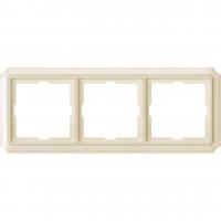 Рамка 3-постовая Schneider Electric Merten Antique/Artec MTN483344