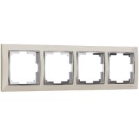 Рамка Werkel Snabb на 4 поста слоновая кость WL03-Frame-04-ivory 4690389046339