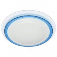 Потолочный светодиодный светильник ЭРА SPB-6-24-3К Classic синий кант