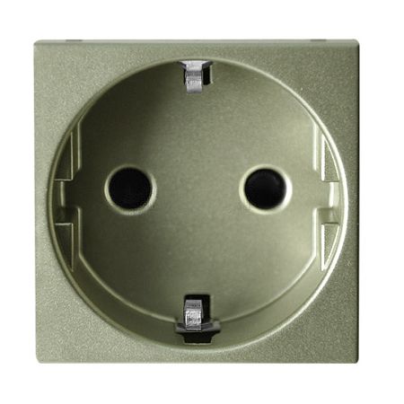 Розетка ABB Zenit с/з 16A 250V со шторками безвинтовой зажим шампань 2CLA228860N1901 Розетка ABB Zenit с/з 16A 250V со шторками безвинтовой зажим шампань 2CLA228860N1901