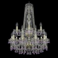 Подвесная люстра Bohemia Ivele 1410/10+5/195/h-74/2d G V7010