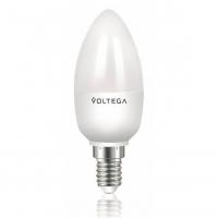 Лампа светодиодная Voltega E14 6W 4000К матовая VG3-C2E14cold6W 4713
