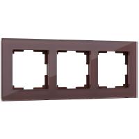 Рамка Werkel Favorit на 3 поста мокко WL01-Frame-03 4690389063763