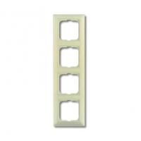 Рамка 4-постовая ABB Basic55 слоновая кость 2CKA001725A1487