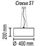 Подвесной светильник TopDecor Crocus Glade S1 01 99gb Подвесной светильник TopDecor Crocus Glade S1 01 99gb